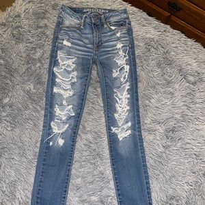 Ripped American Eagle Jeans